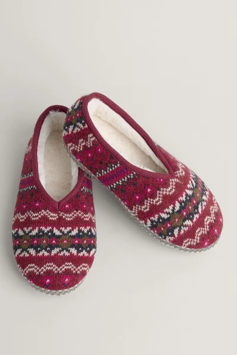 Seasalt Starry Eyed Fleece Slippers