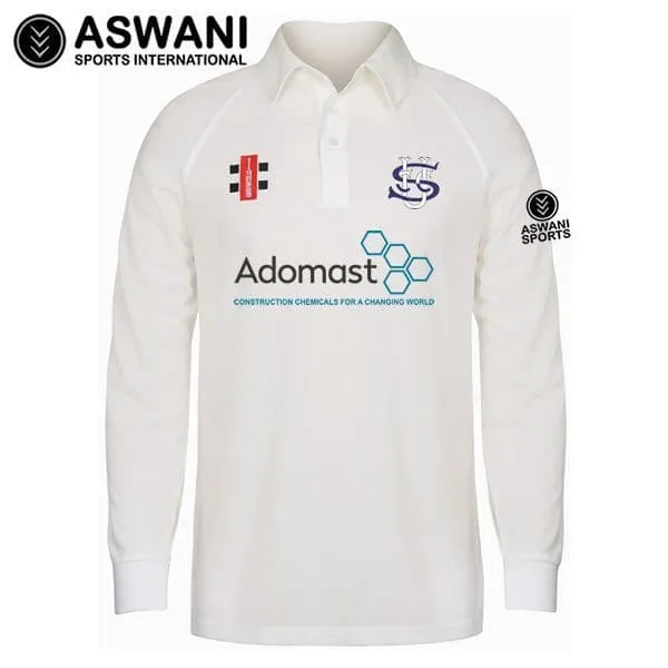 Sheffield United Cricket Club Playing Shirt, Long Sleeve (Kids)