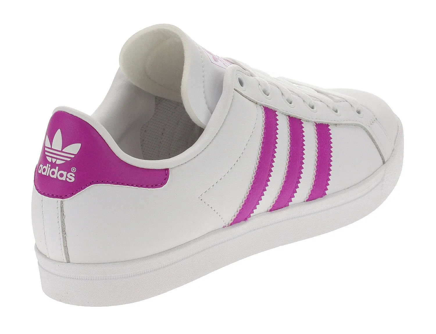 shoes adidas Originals Coast Star - White/Vivid Pink/White - women´s