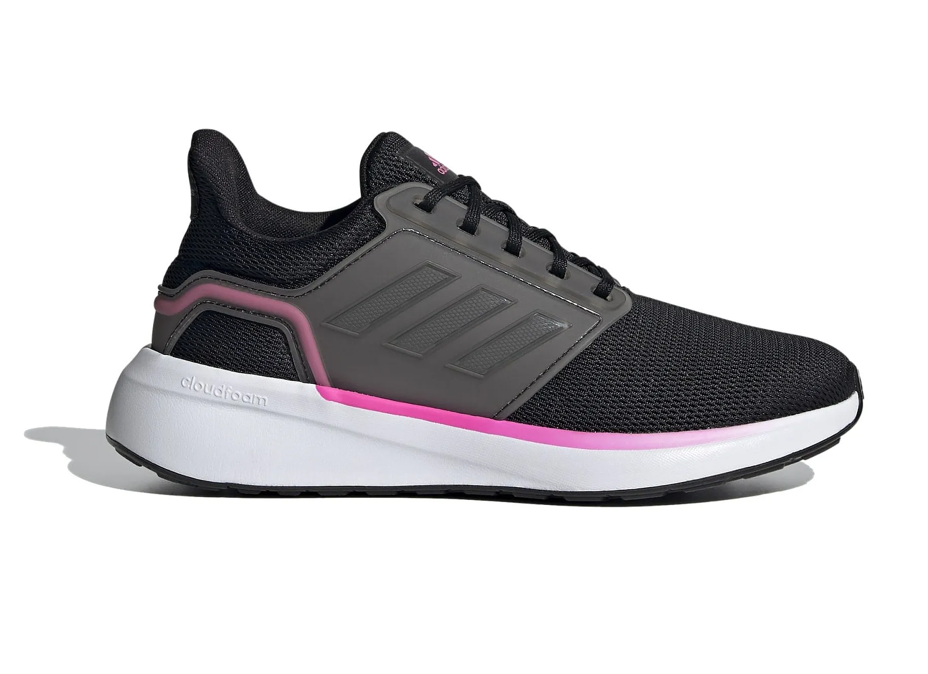 shoes adidas Performance EQ19 Run - Core Black/Iron Mettalic/Screaming Pink - women´s