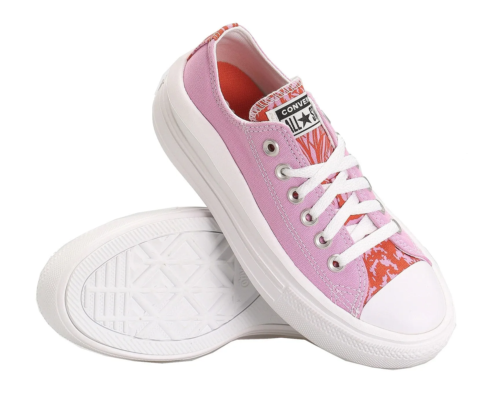 shoes Converse Chuck Taylor All Star Move Platform OX - A00563C/Beyond Pink/White - women´s