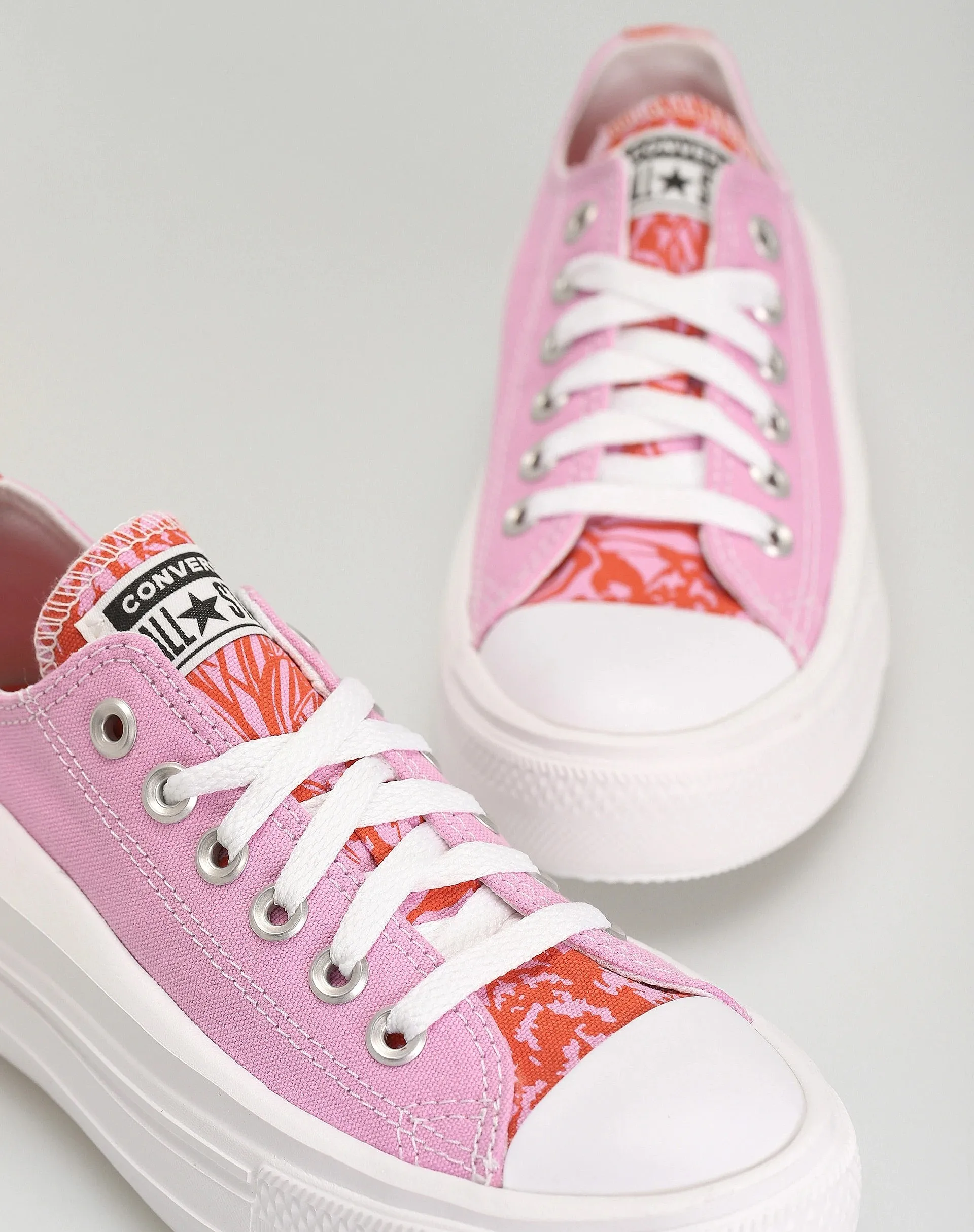 shoes Converse Chuck Taylor All Star Move Platform OX - A00563C/Beyond Pink/White - women´s