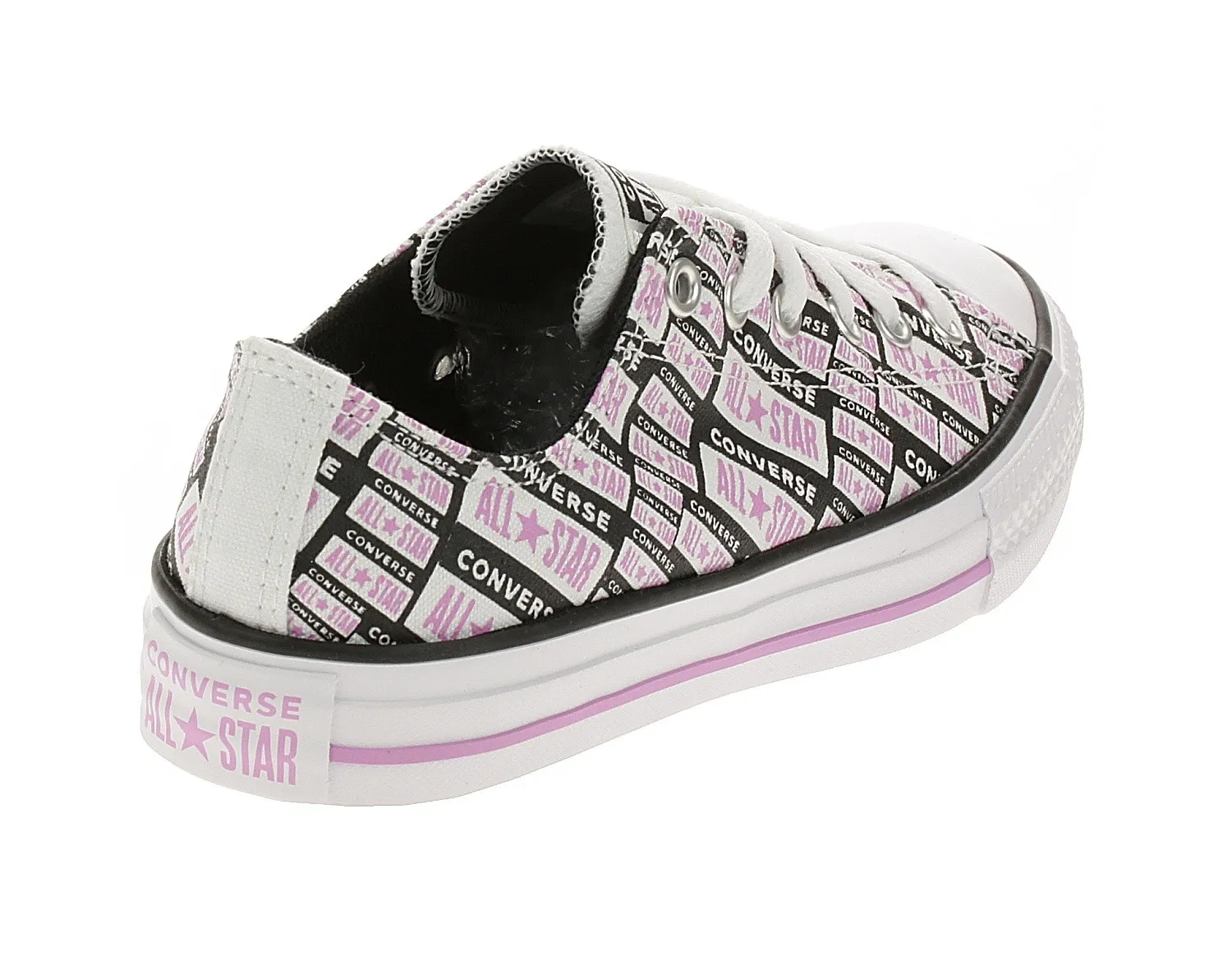 shoes Converse Chuck Taylor All Star OX - 667208/Black/Peony Pink/White - girl´s