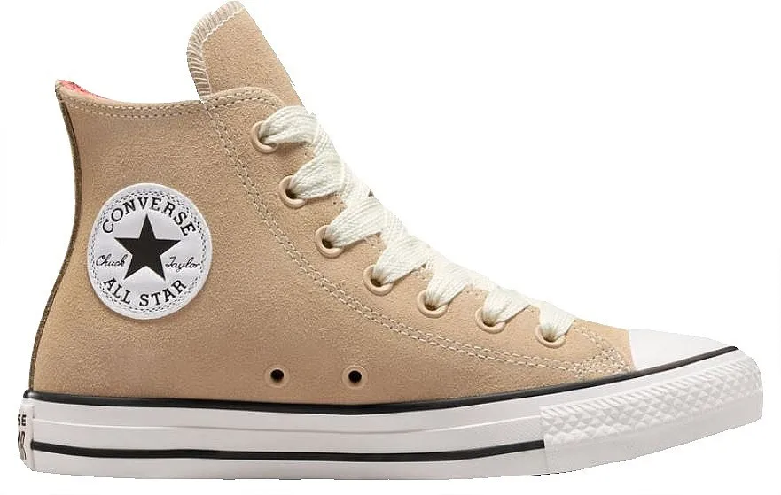 shoes Converse Chuck Taylor All Star Suede Hi - A10416/Warm Quarry/Illist Pink/Egret - women´s