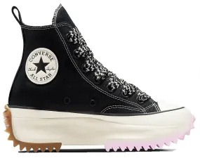 shoes Converse Run Star Hike Platform Canvas Hi - A10435/Black/Pink Foam/Egret