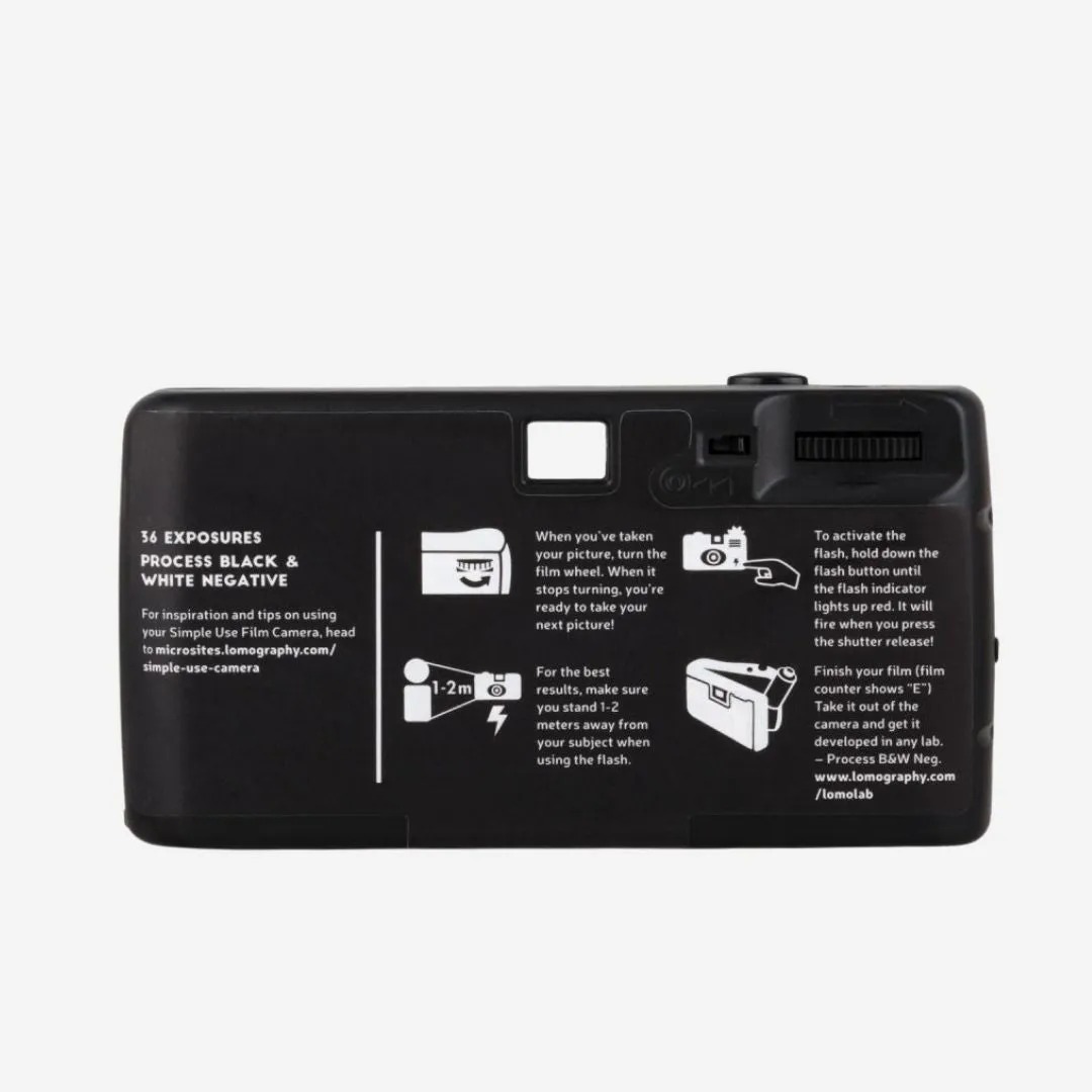 Simple Use Reloadable Film Camera (Black & White)