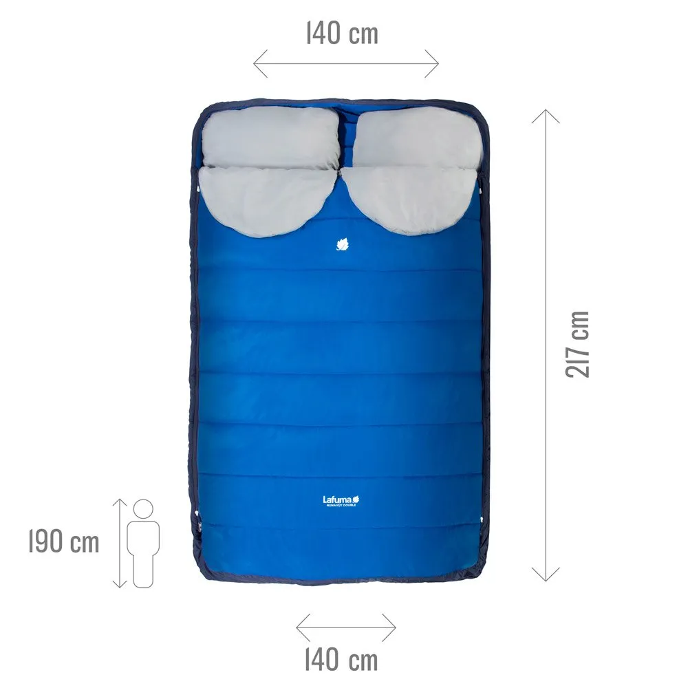 Sleeping bag Lafuma ---Nunavüt Double Azur Blue