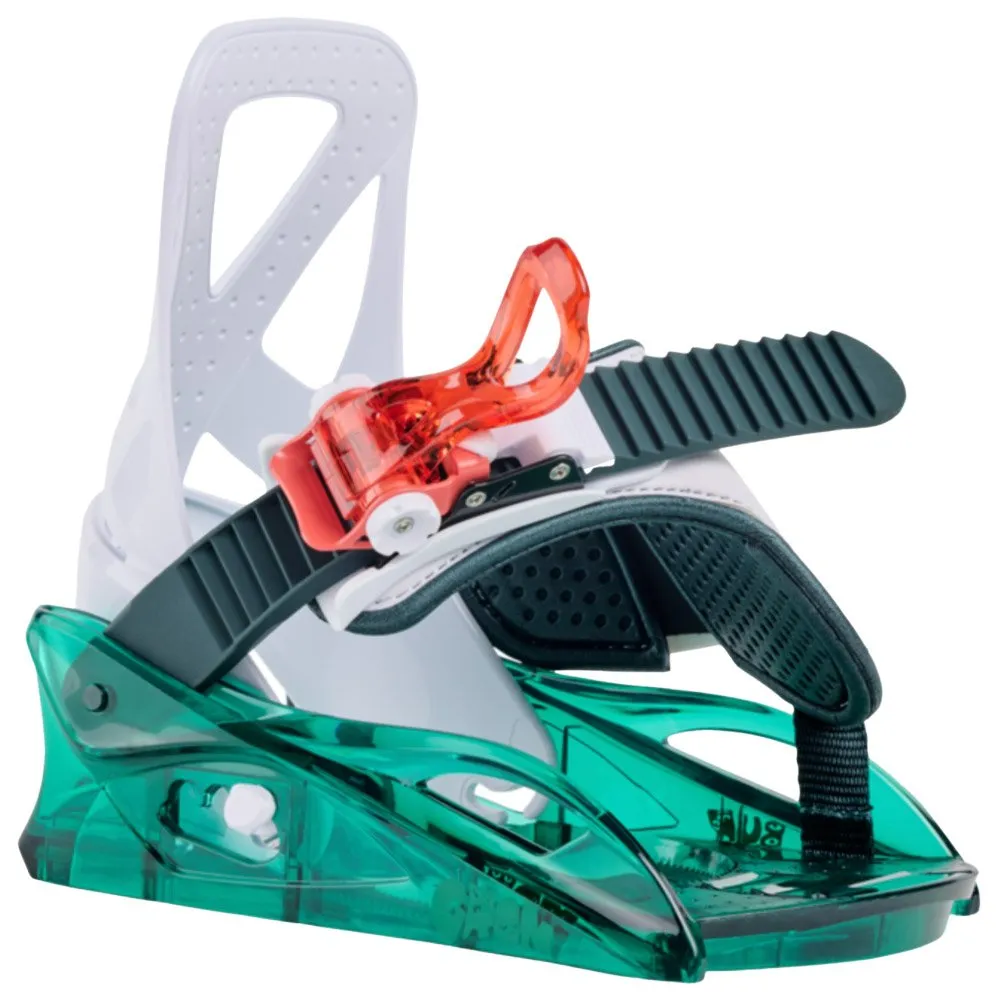 Snowboard binding Burton ---Mini Grom Multi Green