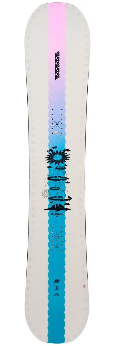 Snowboard K2 ---Dreamsicle Design