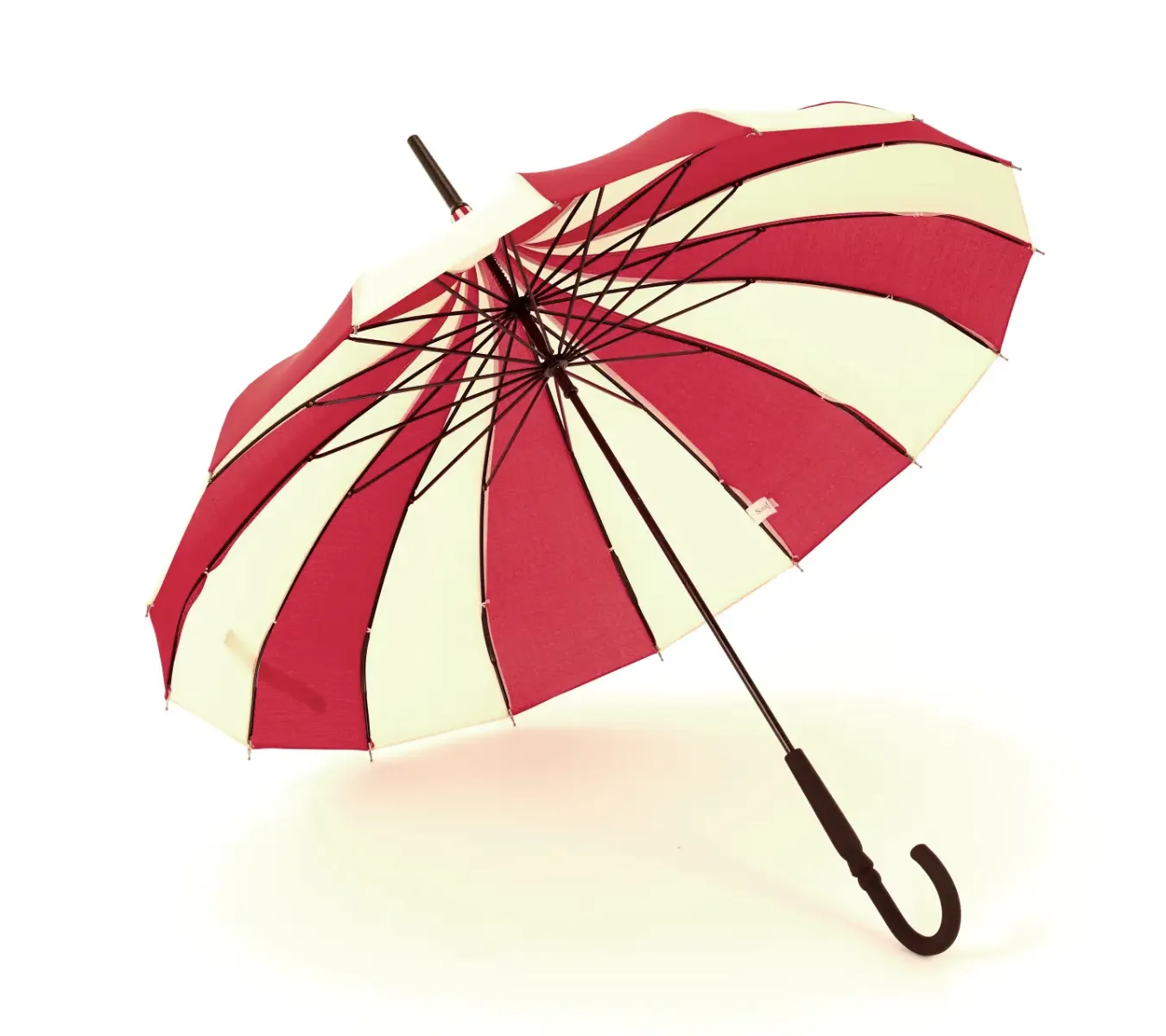 Soake- Pagoda Umbrella Red/Cream