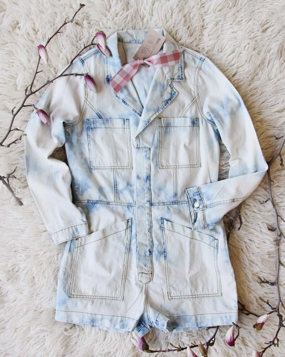 Soft Wash Short Coveralls