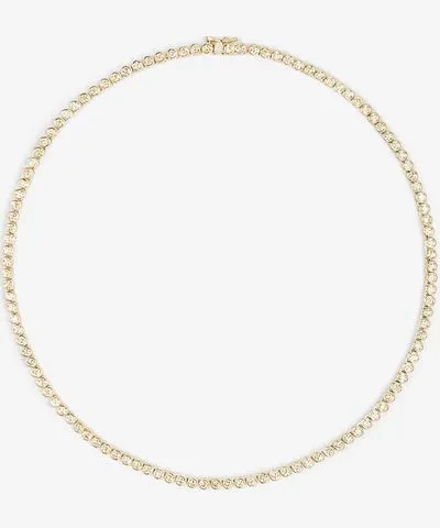 Splendid SHASHI Bezel Tennis Necklace