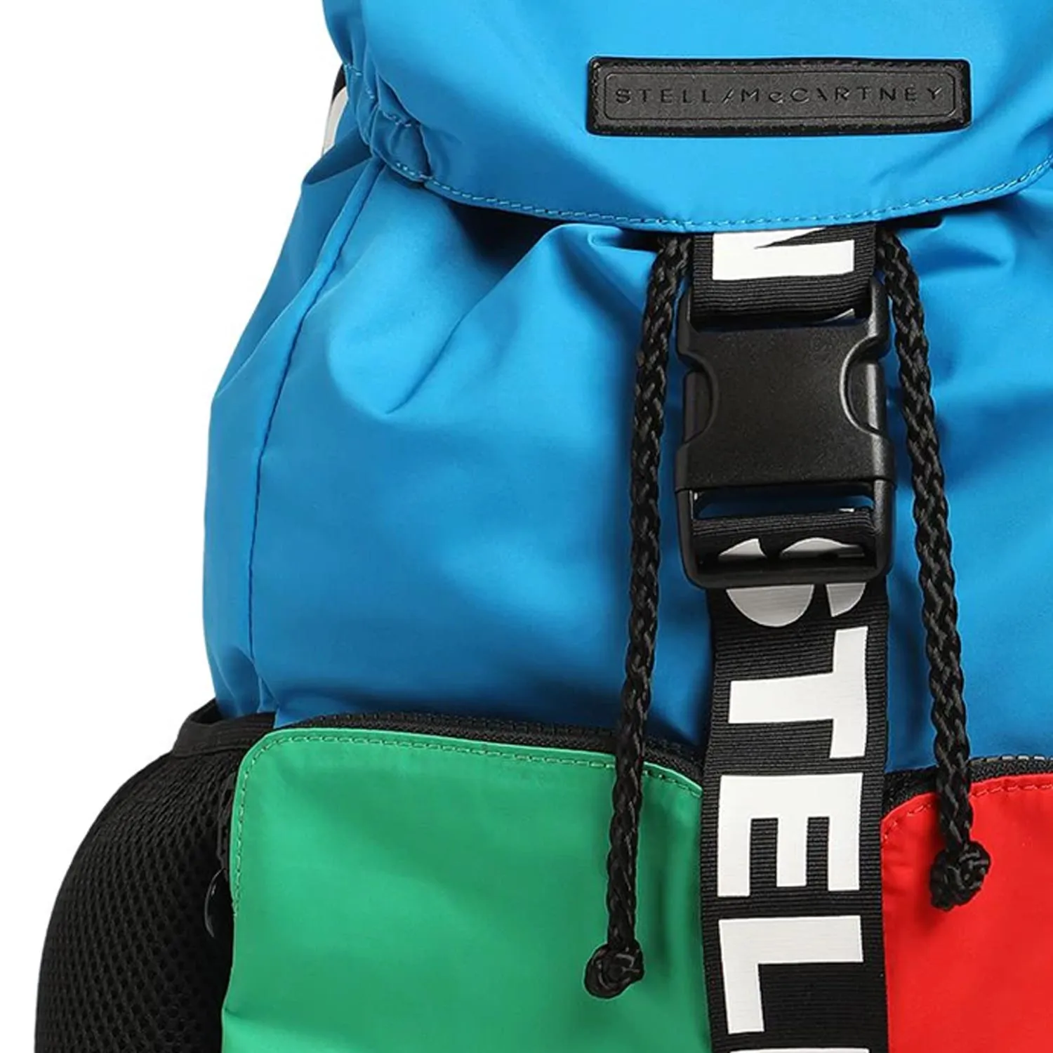 Stella Mccartney Light Blue And Multicolor Unisex Backpack