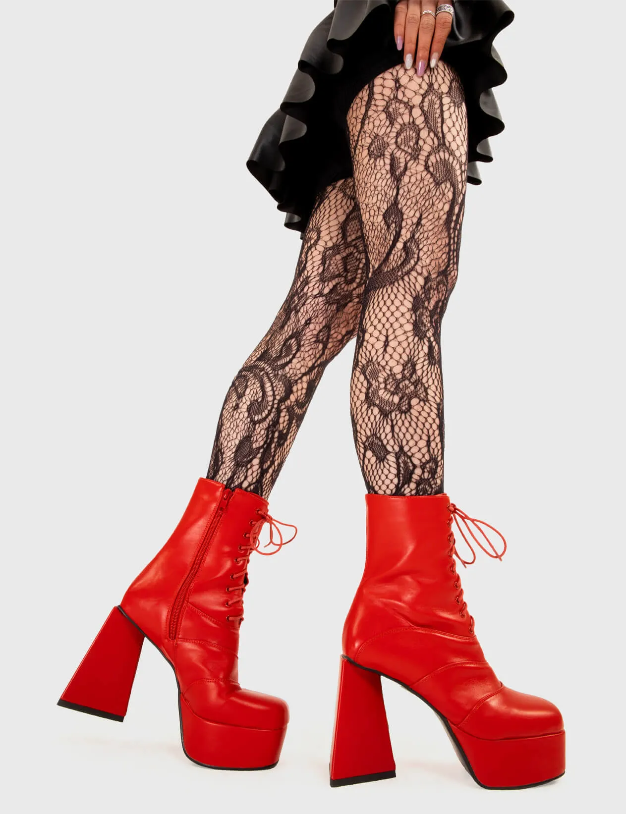 Strollin' Platform Ankle Boots