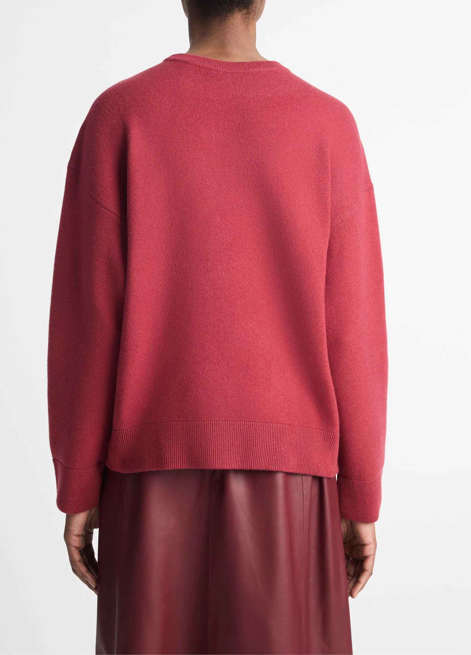 Structured Wool-Blend Pullover