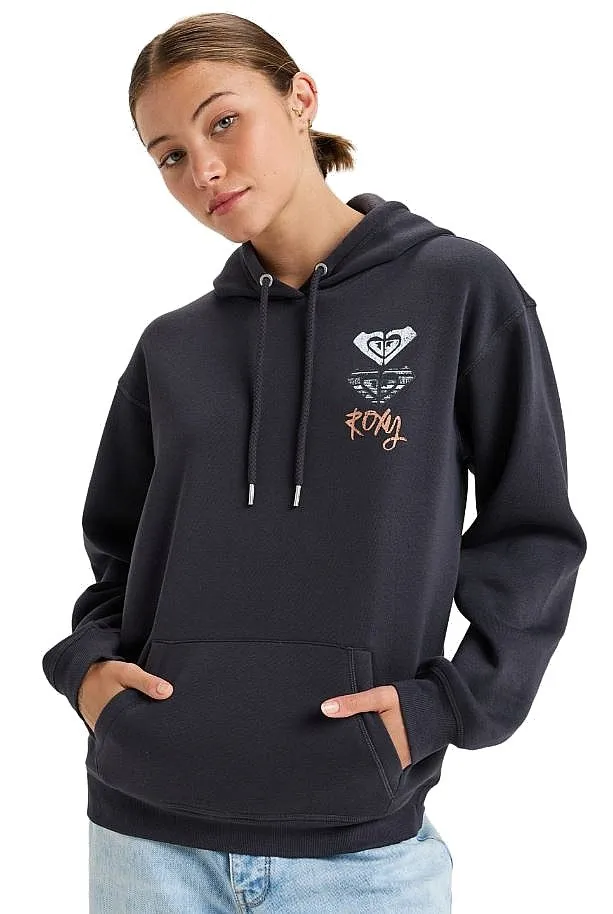 sweatshirt Roxy Surf Stoked Hoodie Brushed A - KTA0/Phantom - women´s