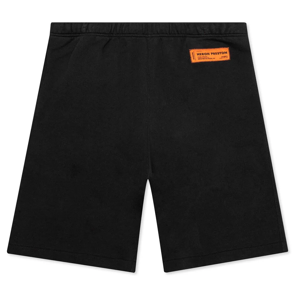 Sweatshorts Logo Recycled CO - Black/No Color