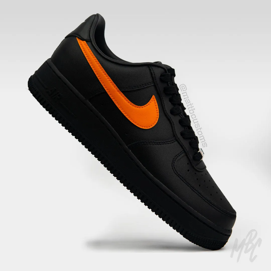 Swoosh Pack - Air Force 1 Black Custom