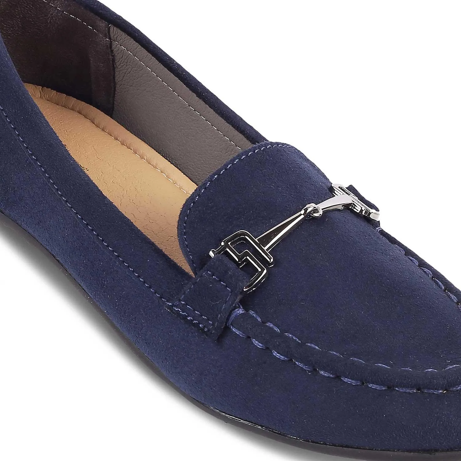 The Angelus Blue Women's Dress Loafers Tresmode