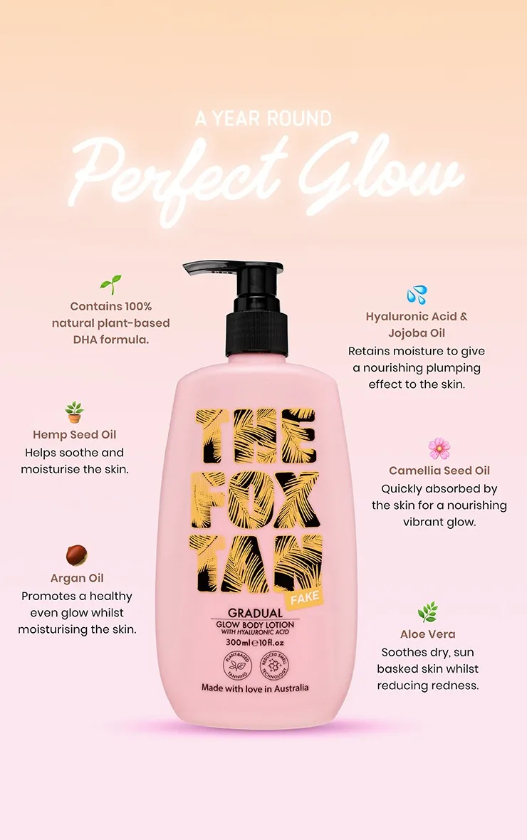 The Fox Tan Gradual Glow Body Lotion