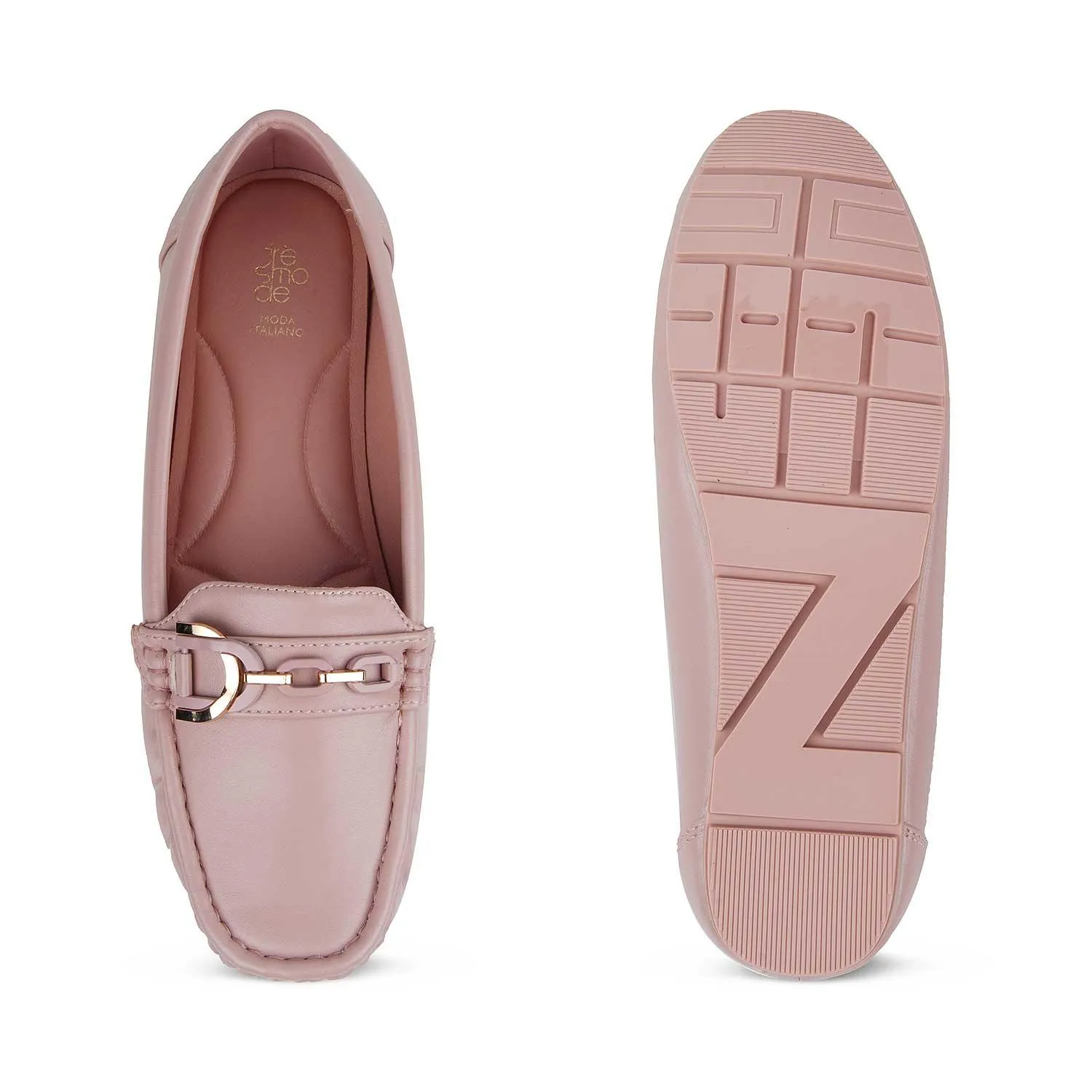 The Miko Pink Women's Dress Loafers Tresmode