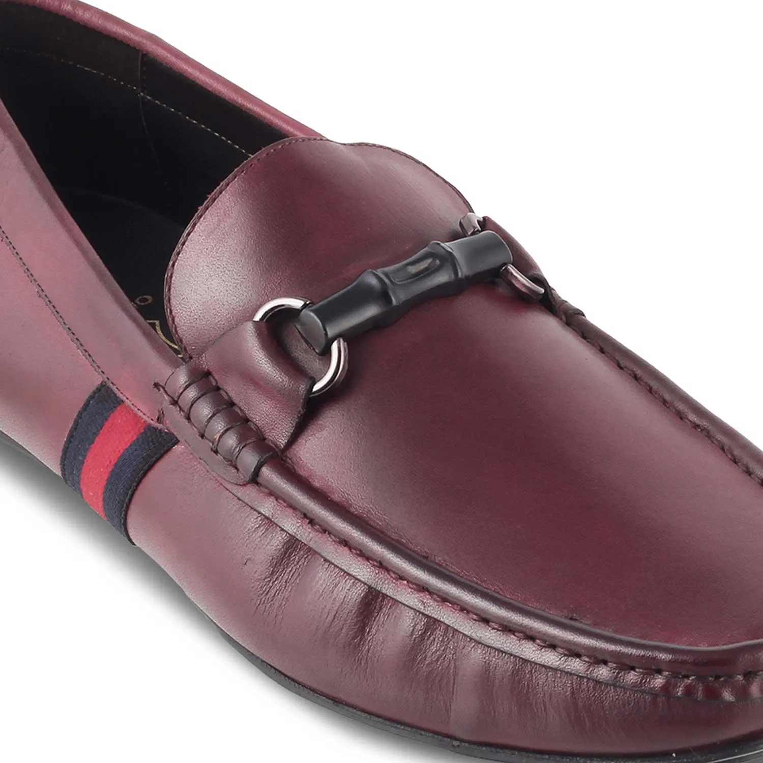 The Monacoa Wine Men's Handcrafted Leather Driving Loafers Tresmode