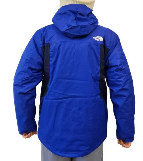 THE NORTH FACE Clement Giacca invernale idrorepellente 3 in 1 da neve per ragazzi NF0A3NNVCZ6 Blu/Nero/Giallo