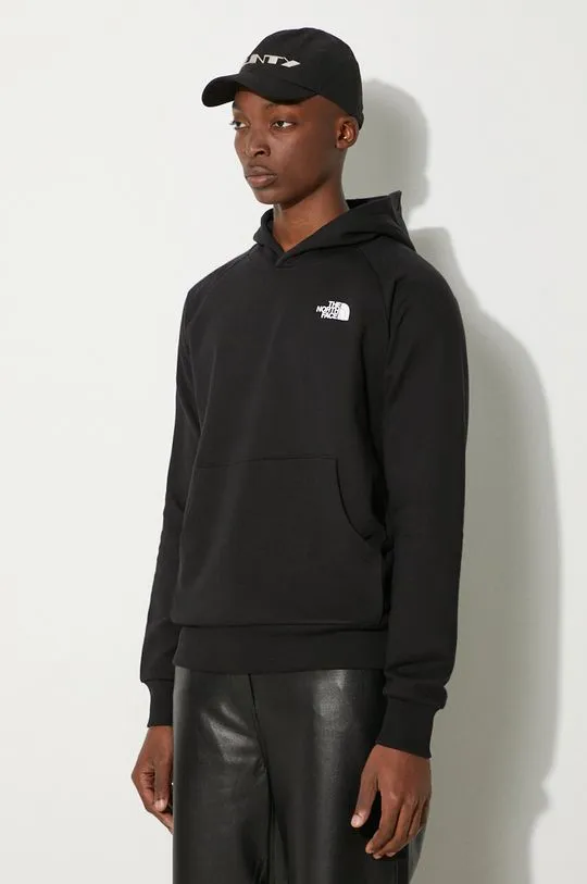 The North Face cotton sweatshirt men's black color