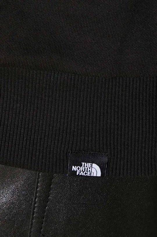 The North Face cotton sweatshirt men's black color