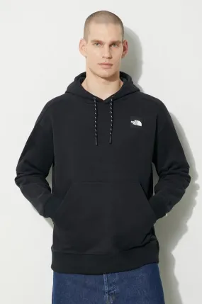 The North Face cotton sweatshirt U The 489 Hoodie men's black color NF0A87D7JK31