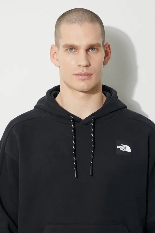 The North Face cotton sweatshirt U The 489 Hoodie men's black color NF0A87D7JK31