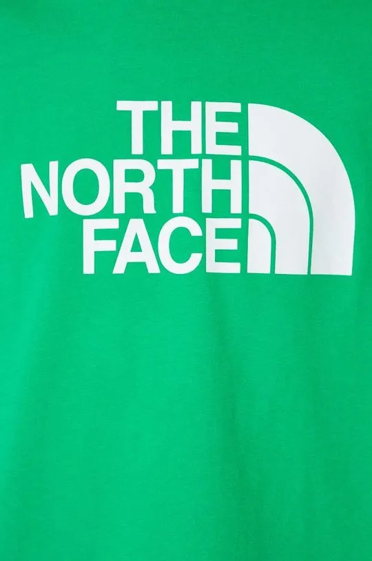 The North Face cotton t-shirt M S/S Easy Tee men’s green color NF0A87N5PO81