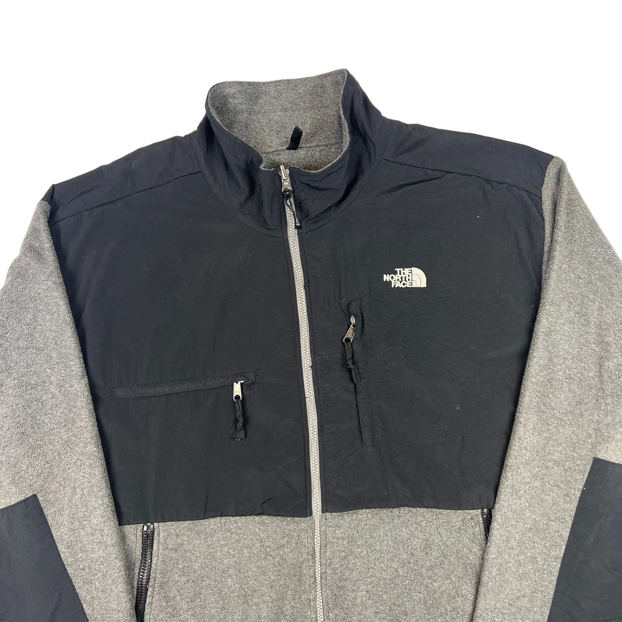 The North Face Denali Fleece Jacket Black Grey