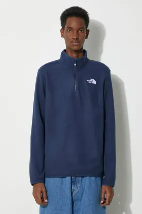 The North Face M 100 Glacier 1/4 Zip navy blue color NF0A855W8K21