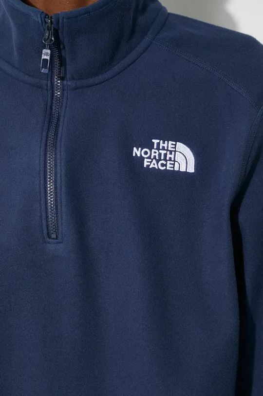 The North Face M 100 Glacier 1/4 Zip navy blue color NF0A855W8K21