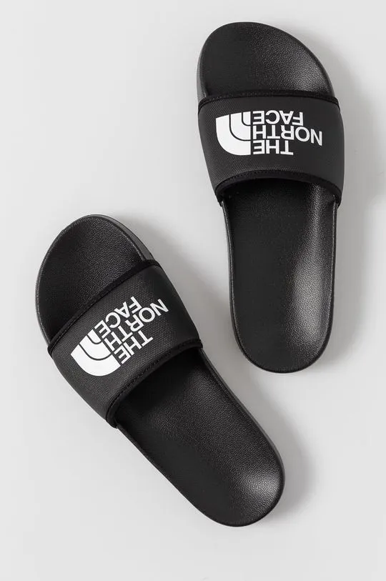 The North Face sliders men's black color