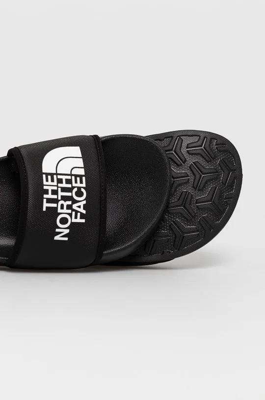 The North Face sliders men's black color