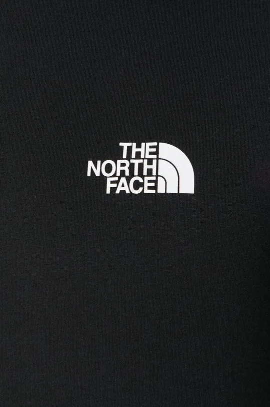 The North Face t-shirt M S/S Simple Dome Tee men’s black color NF0A87NGJK31