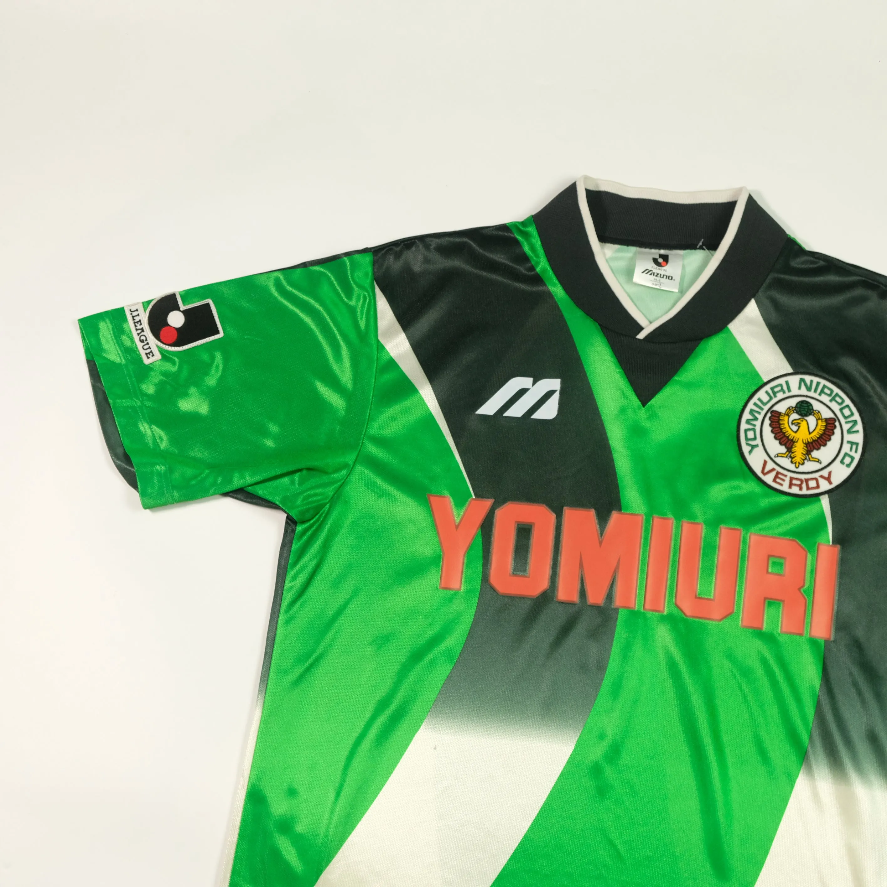 Tokyo Verdy Japan J-League 1995 Mizuno Home Football Shirt (M)