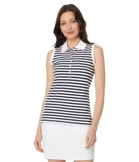 Tommy Hilfiger Sleeveless Stripe Polo Women's