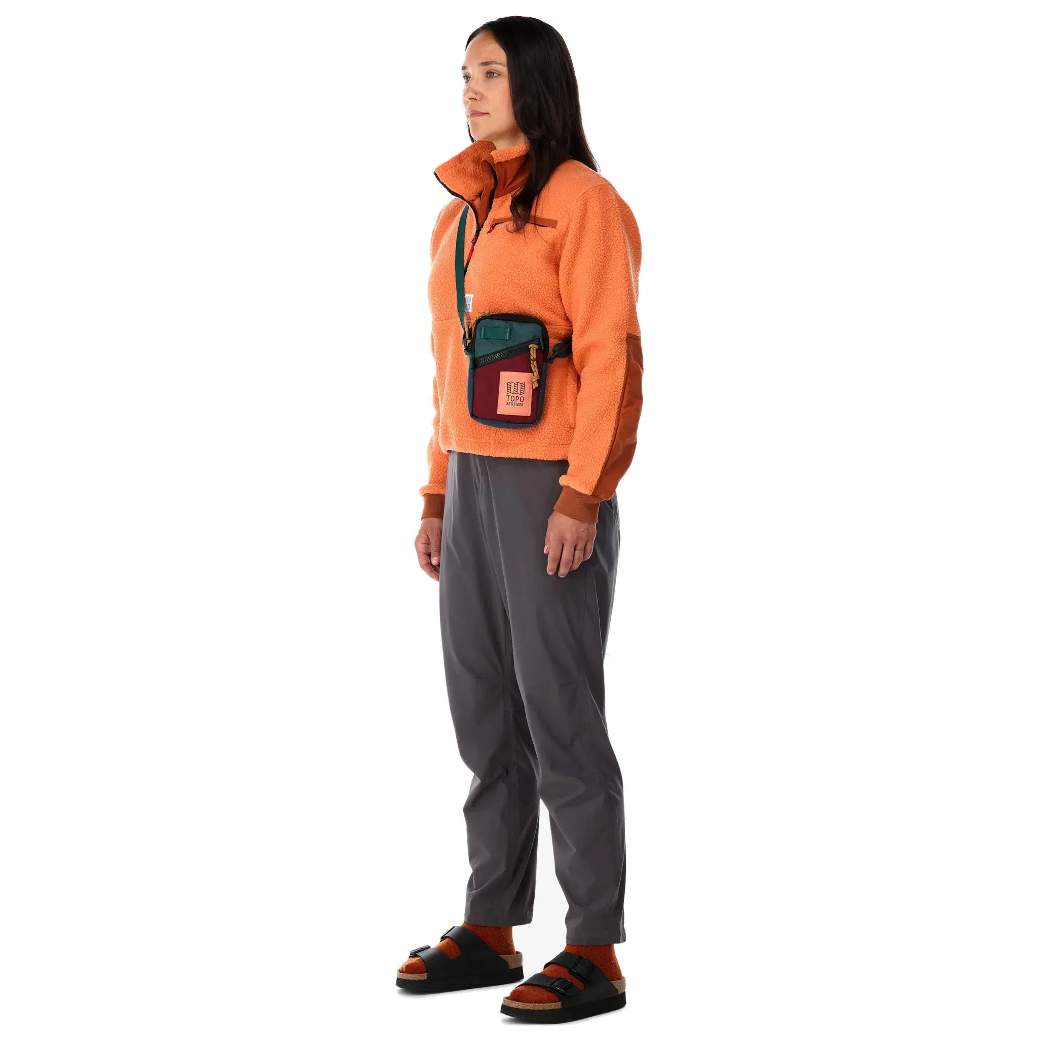 TOPO MINI SHOULDER BAG ZINFANDEL/BOTANIC