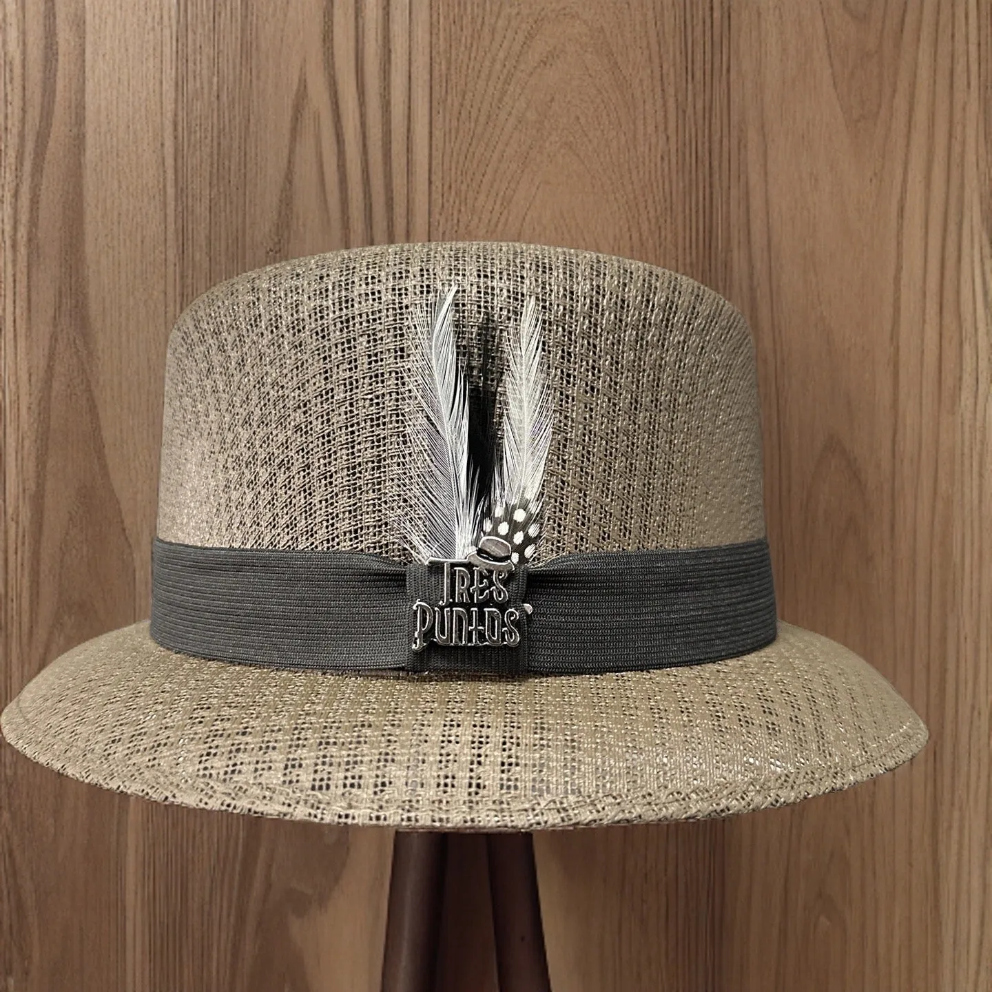 Tres Puntos Lowrider Brim Brown Fedora