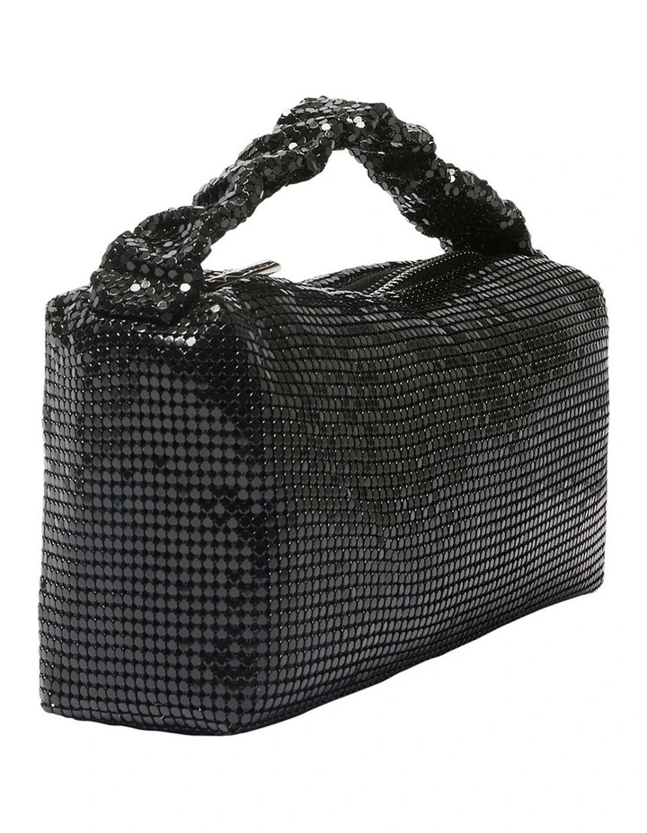 Trixie Bag in Black Mesh