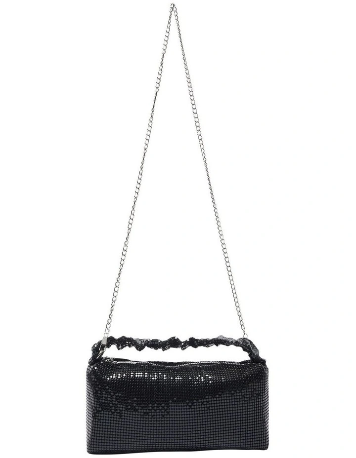 Trixie Bag in Black Mesh