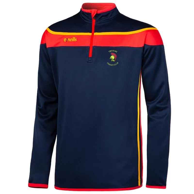 Trojans Cricket Club Auckland Squad Half Zip