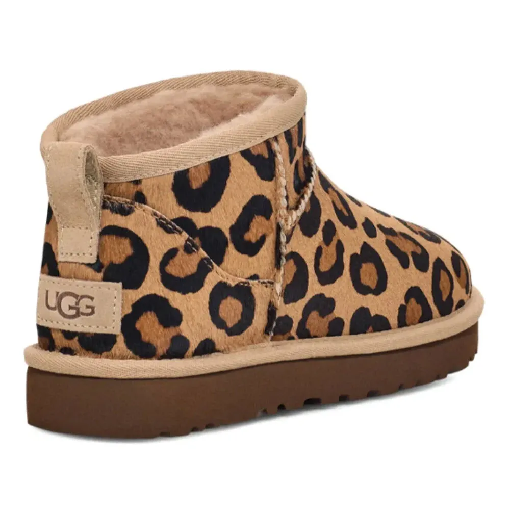 UGG CLASSIC ULTRA MINI SPOTTY NATURAL - WOMENS