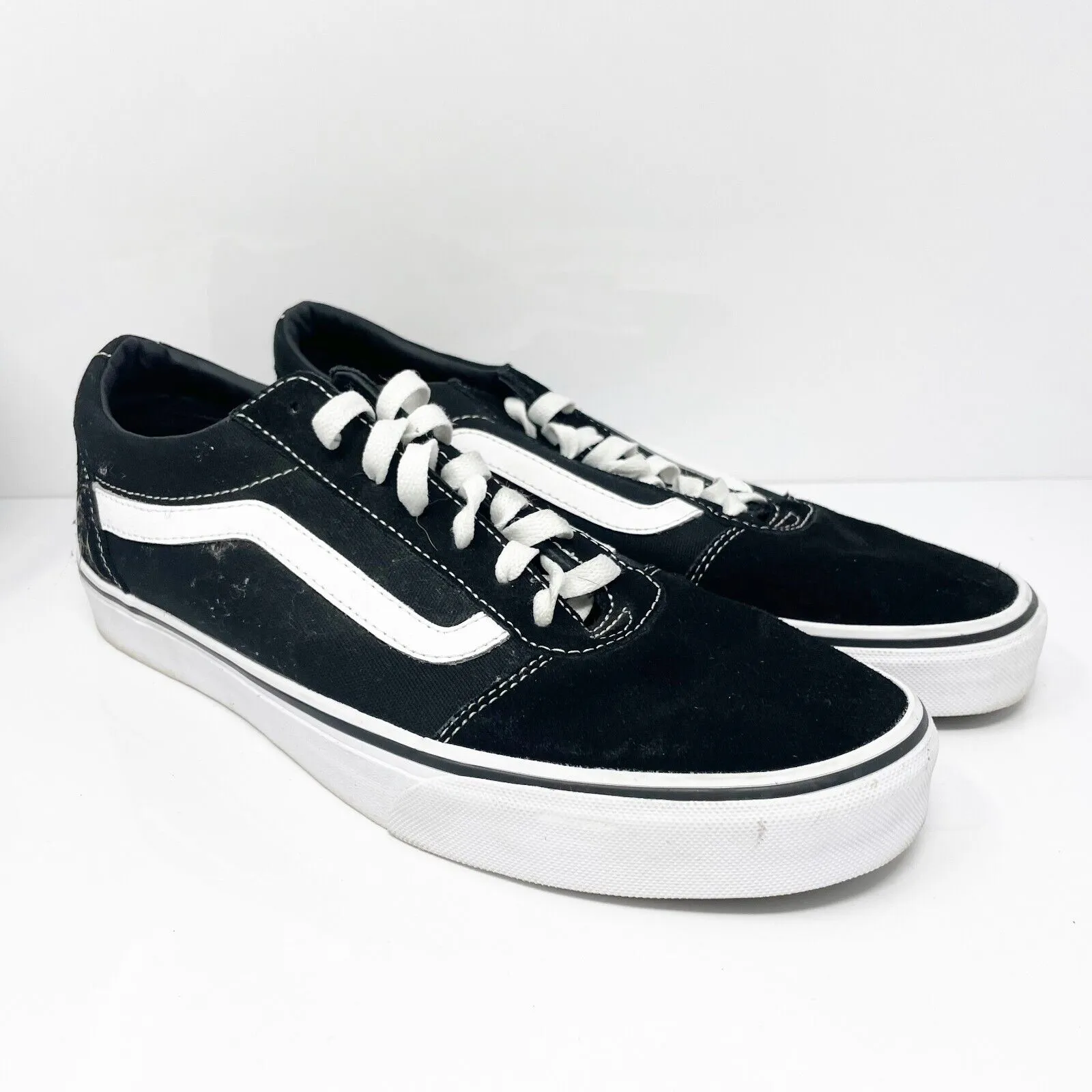 Vans Mens Off The Wall 500714 Black Casual Shoes Sneakers Size 11