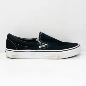 Vans Unisex Classic 500714 Black Casual Shoes Sneakers Size M 10.5 W 12