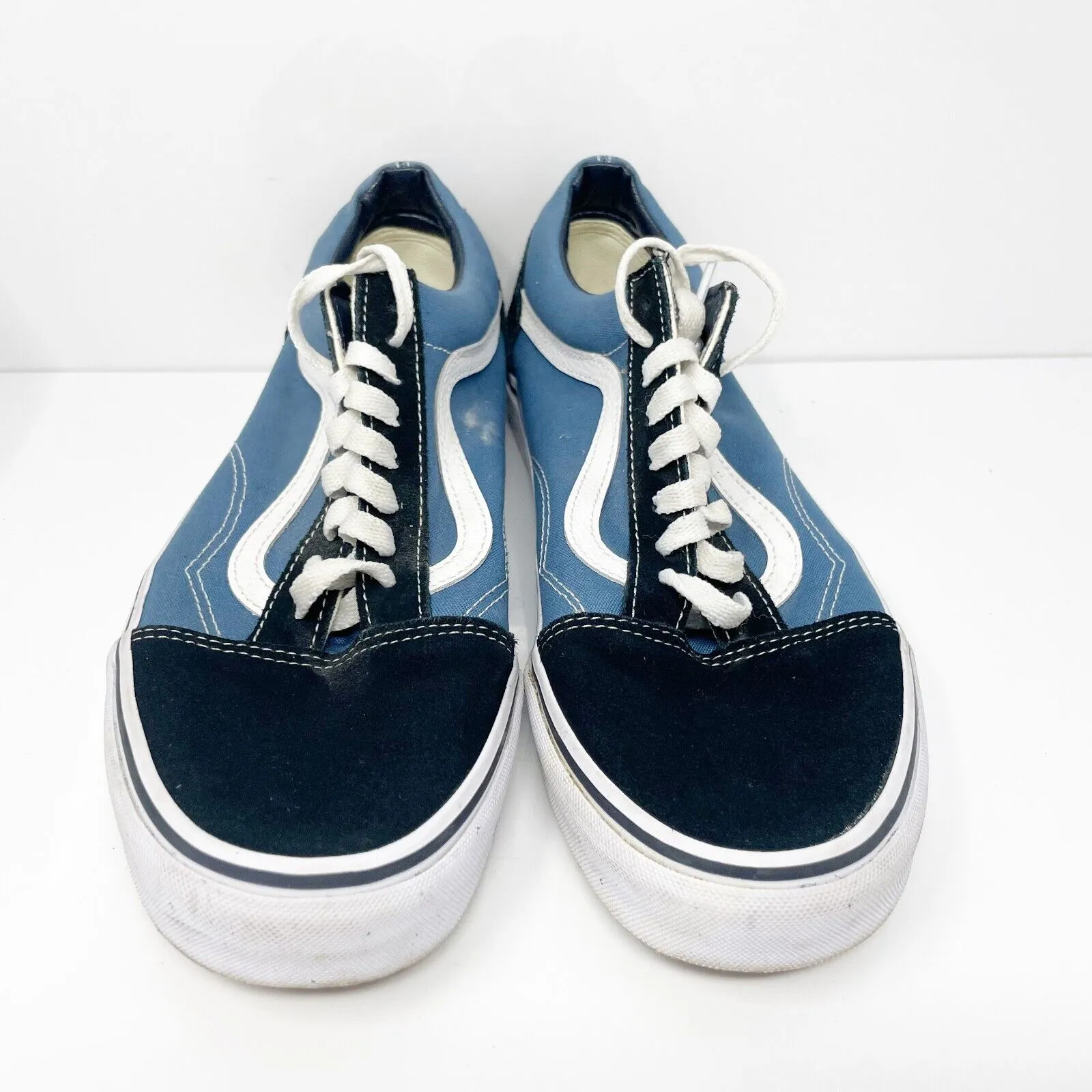 Vans Unisex Off The Wall 507698 Blue Casual Shoes Sneakers Size M 10.5 W 12