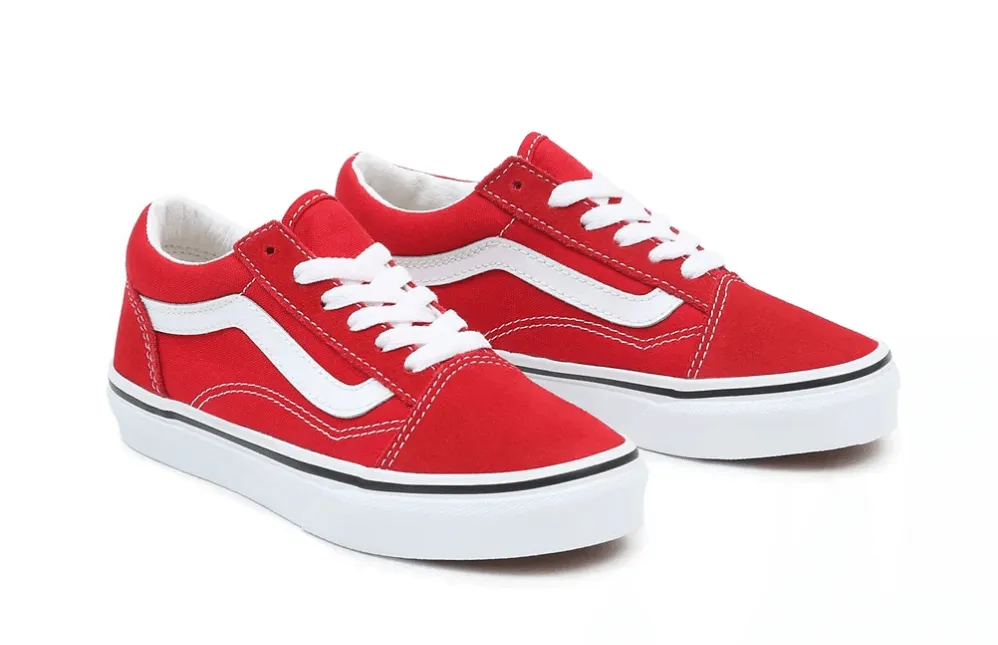 Vans Παιδικ Old Skool VN0A4BUUJV6 Κκκινα